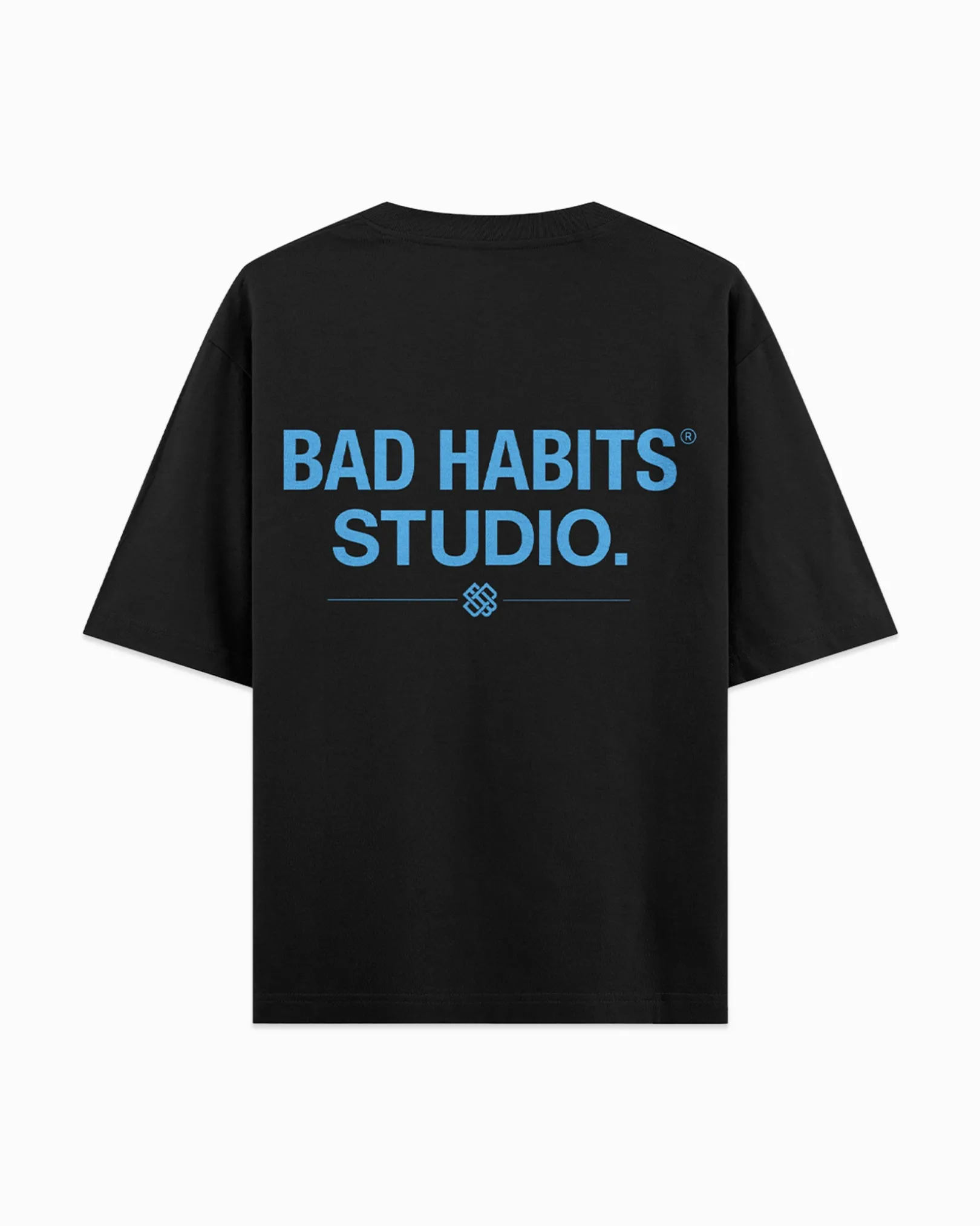 BAD HABITS STUDIO. T-SHIRT | Zwart