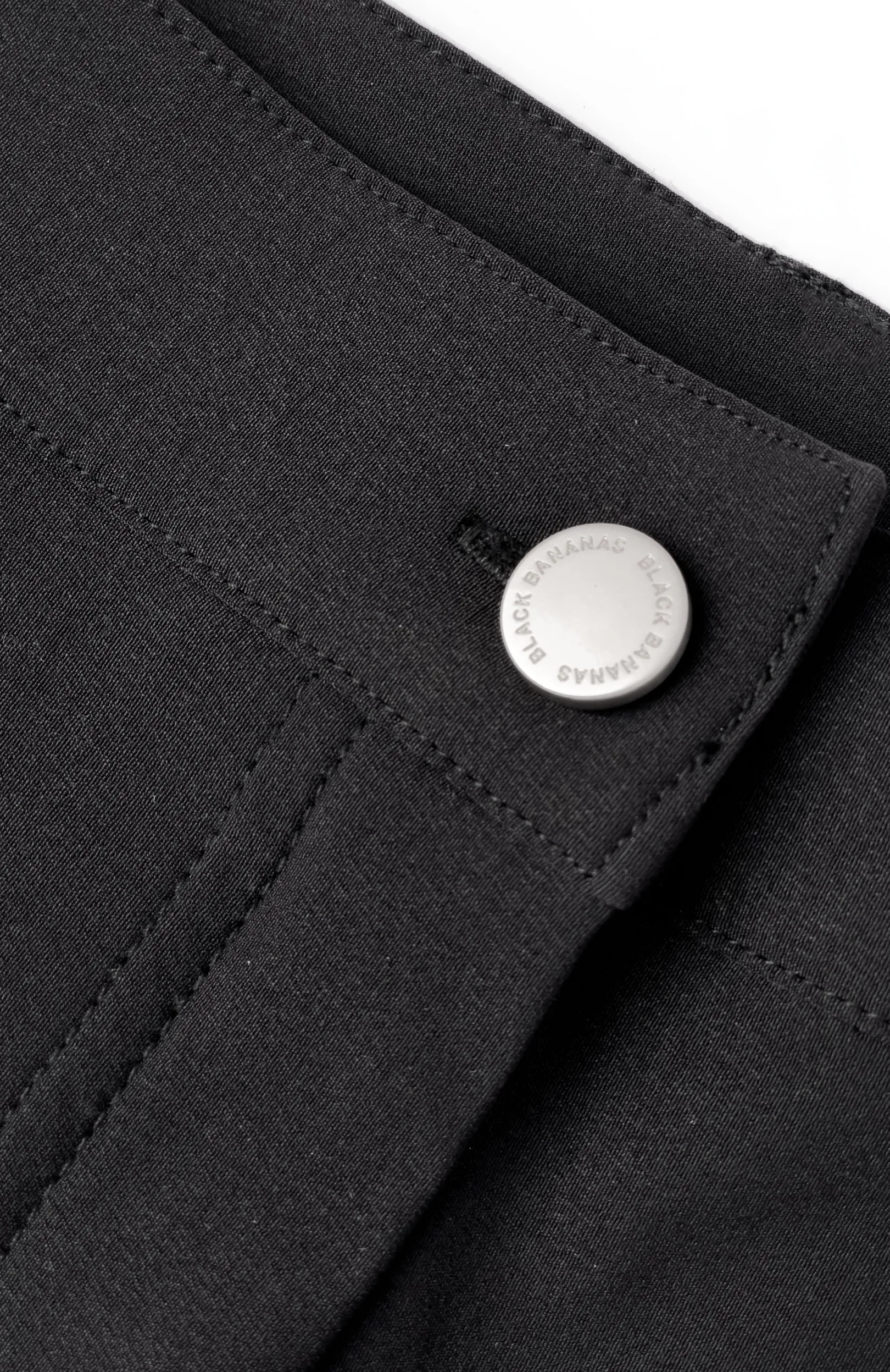 BELTED CARGO broek | Zwart