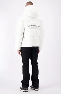 BLOCK FREEZE PUFFER JACKET | Wit