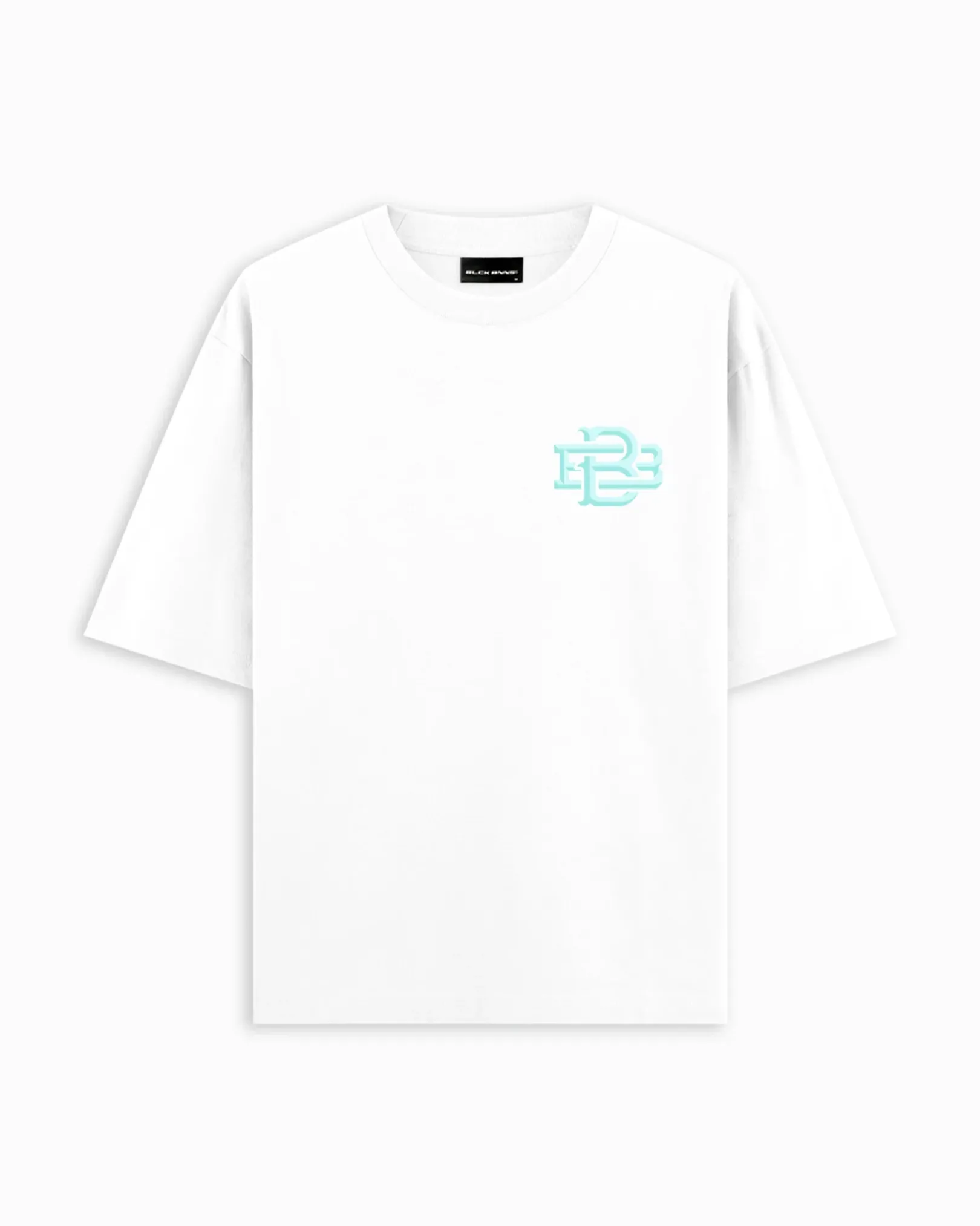 BLOCK MONOGRAM T-SHIRT | Wit
