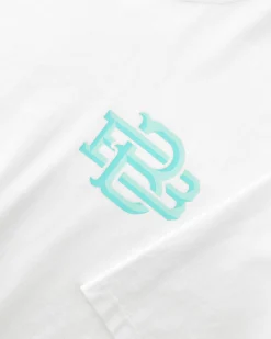 BLOCK MONOGRAM T-SHIRT | Wit
