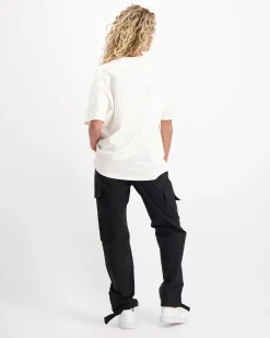 BLOCK MONOGRAM T-SHIRT | Wit
