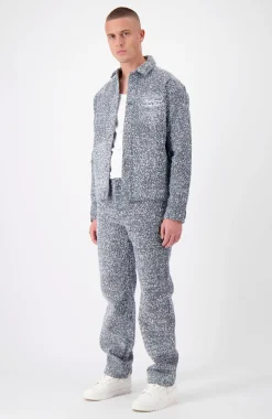 BOUCLE CARPENTER DENIM | Blauw