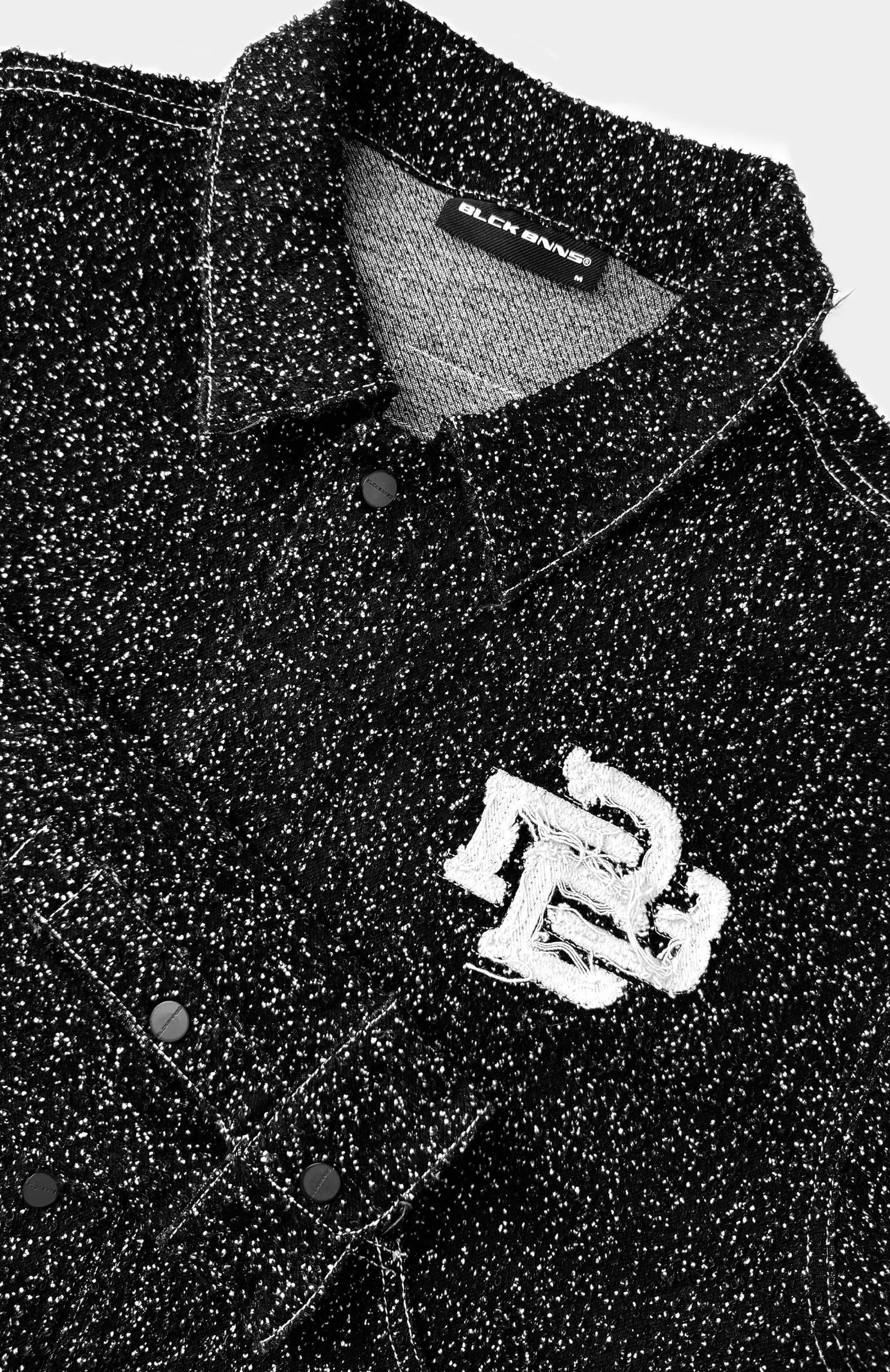 BOUCLE JACKET | Zwart