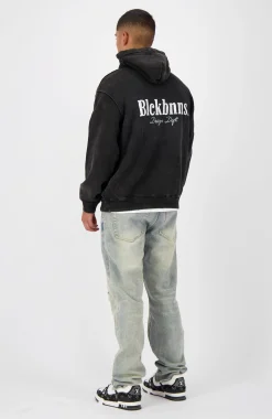 BRUSH HOODIE | Zwart