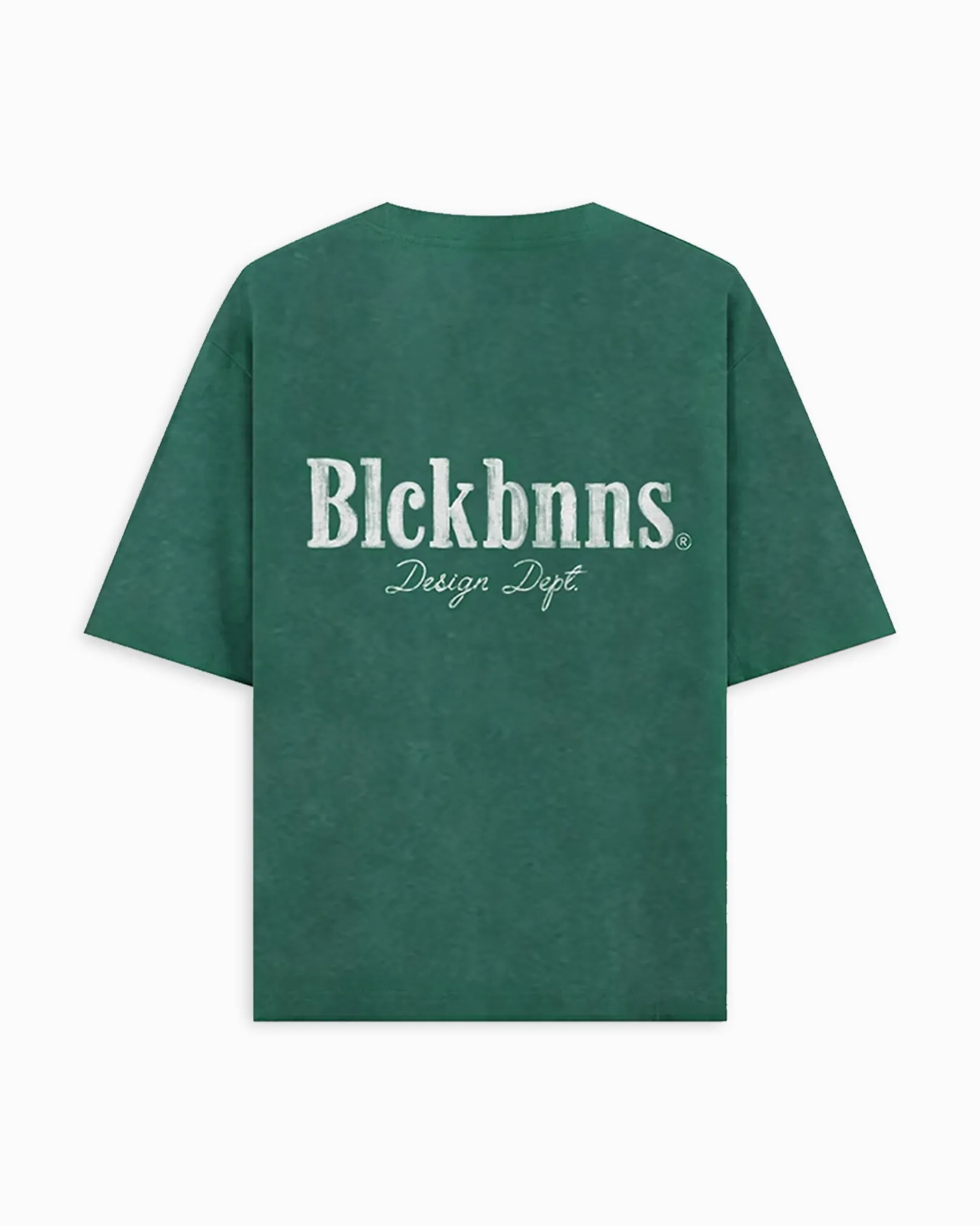 BRUSH T-SHIRT | Donkergroen