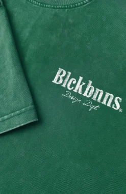 BRUSH T-SHIRT | Donkergroen