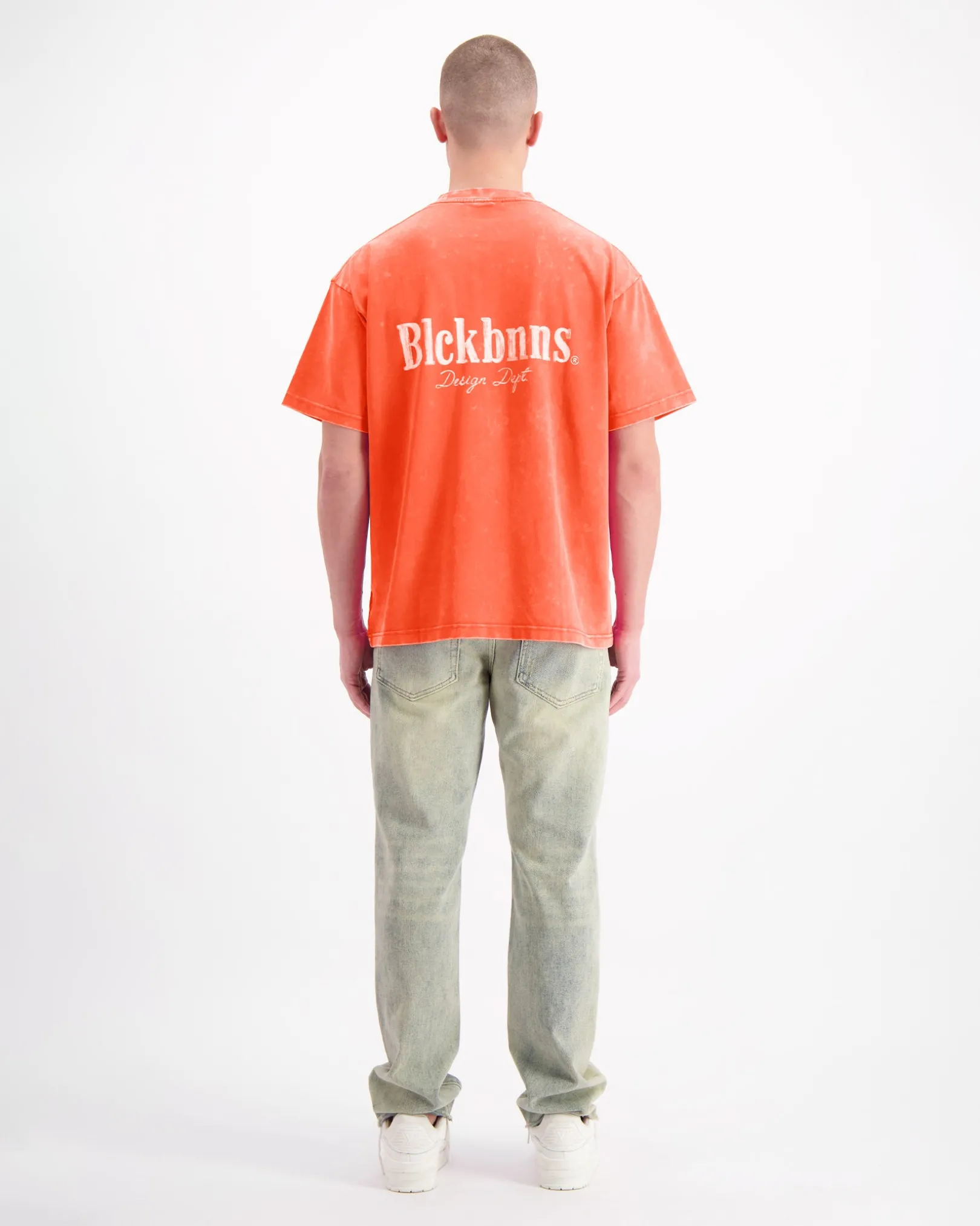 BRUSH T-SHIRT | Oranje