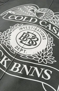 COLD CASES GEWASTE HOODIE | Grijs