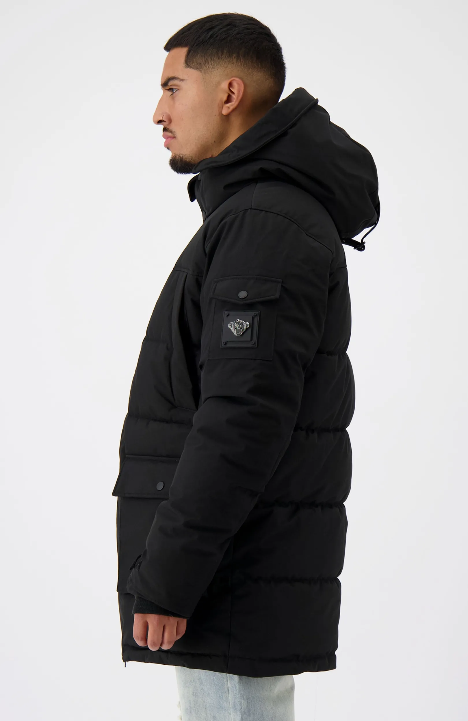 COMMANDER PARKA JACKET | Zwart
