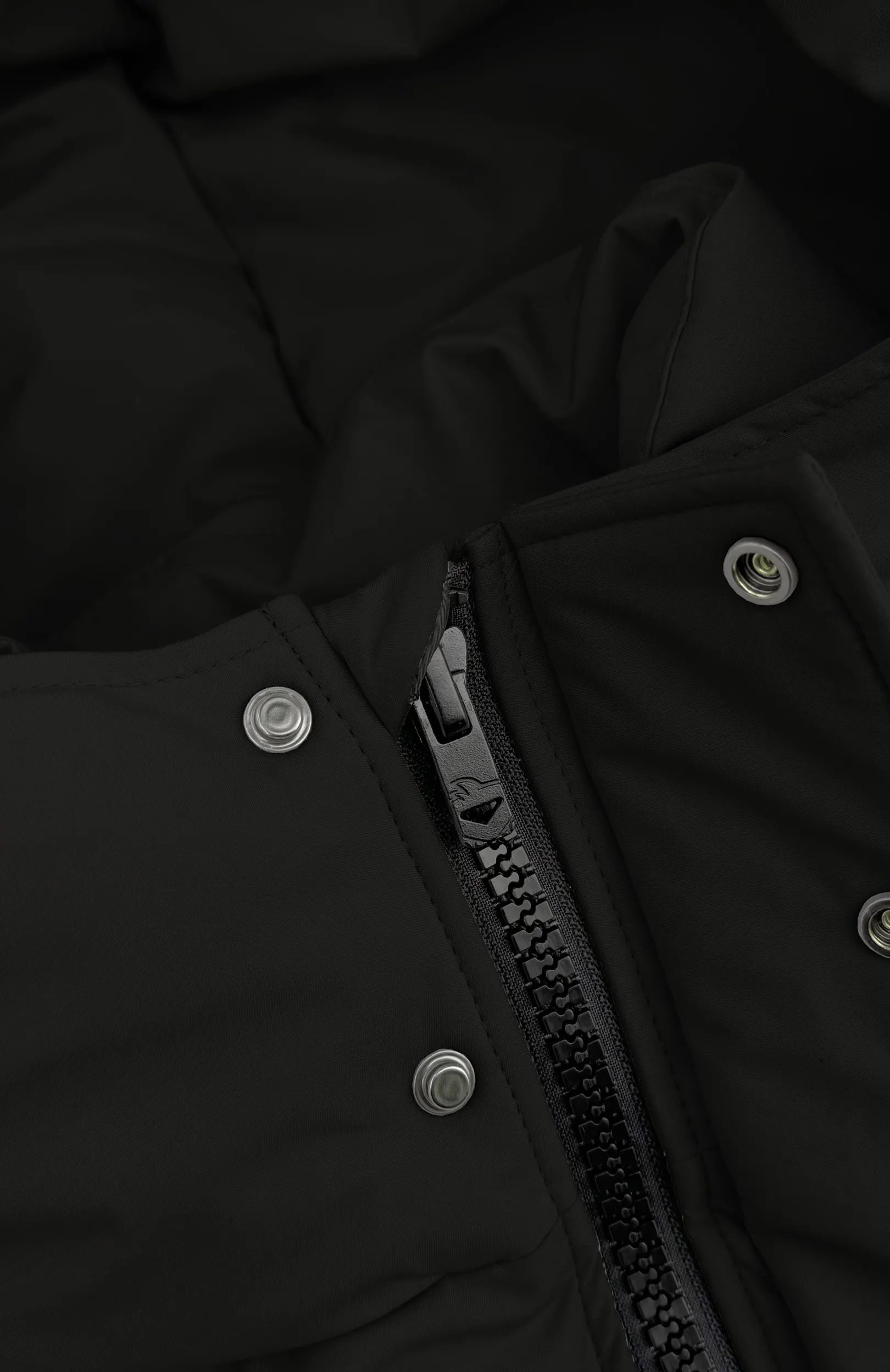 COMMANDER PARKA JACKET | Zwart