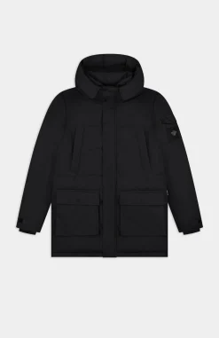 COMMANDER PARKA JACKET | Zwart