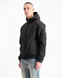 COMMANDER SOFTSHELL JACKET | Zwart