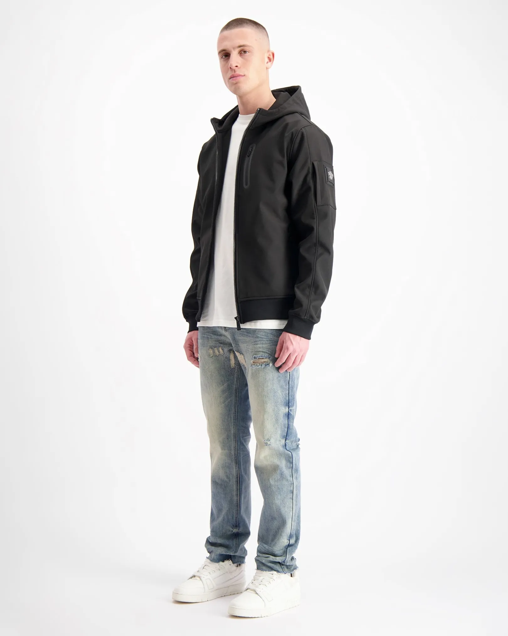 COMMANDER SOFTSHELL JACKET | Zwart