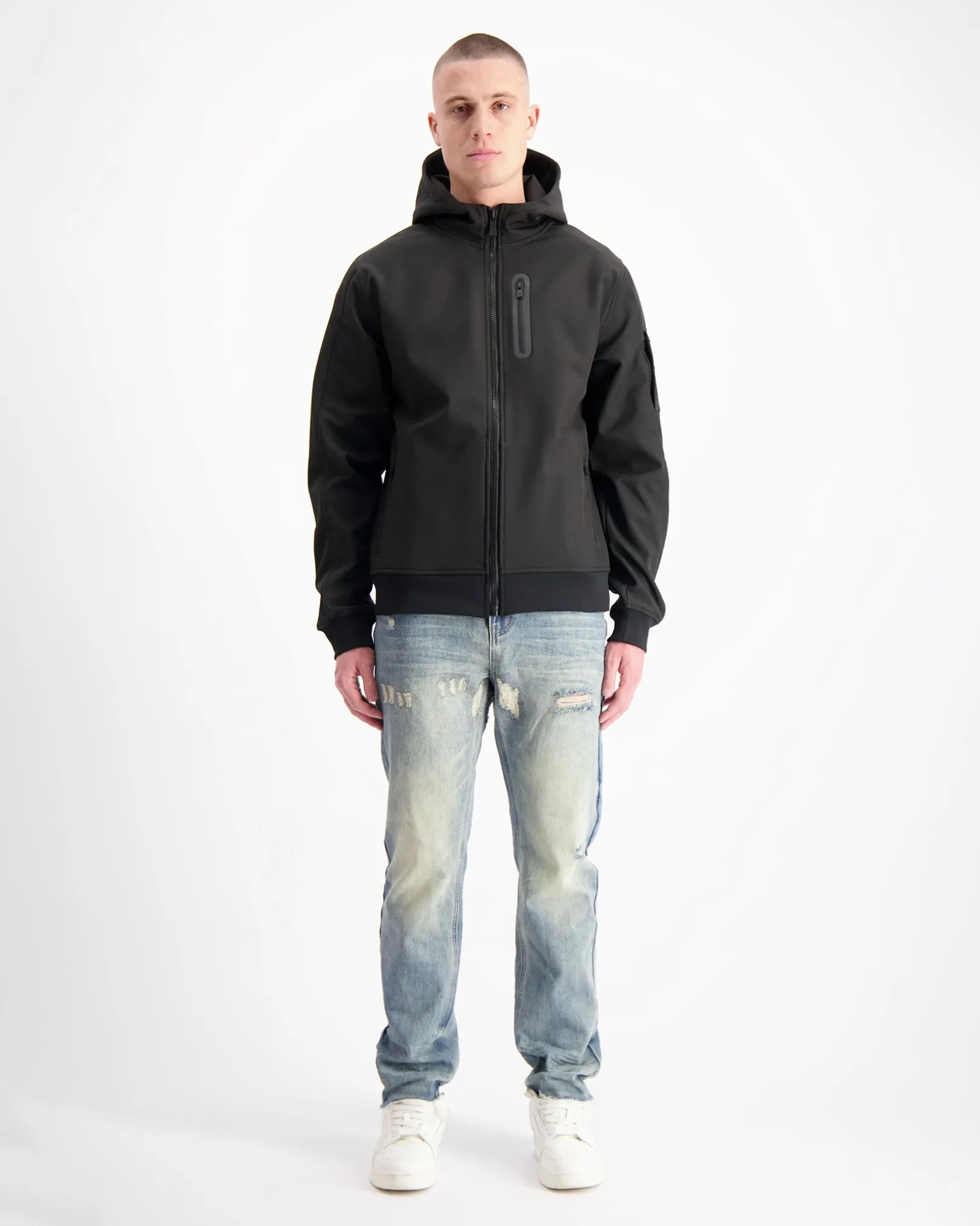 COMMANDER SOFTSHELL JACKET | Zwart