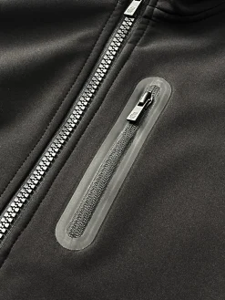 COMMANDER SOFTSHELL JACKET | Zwart