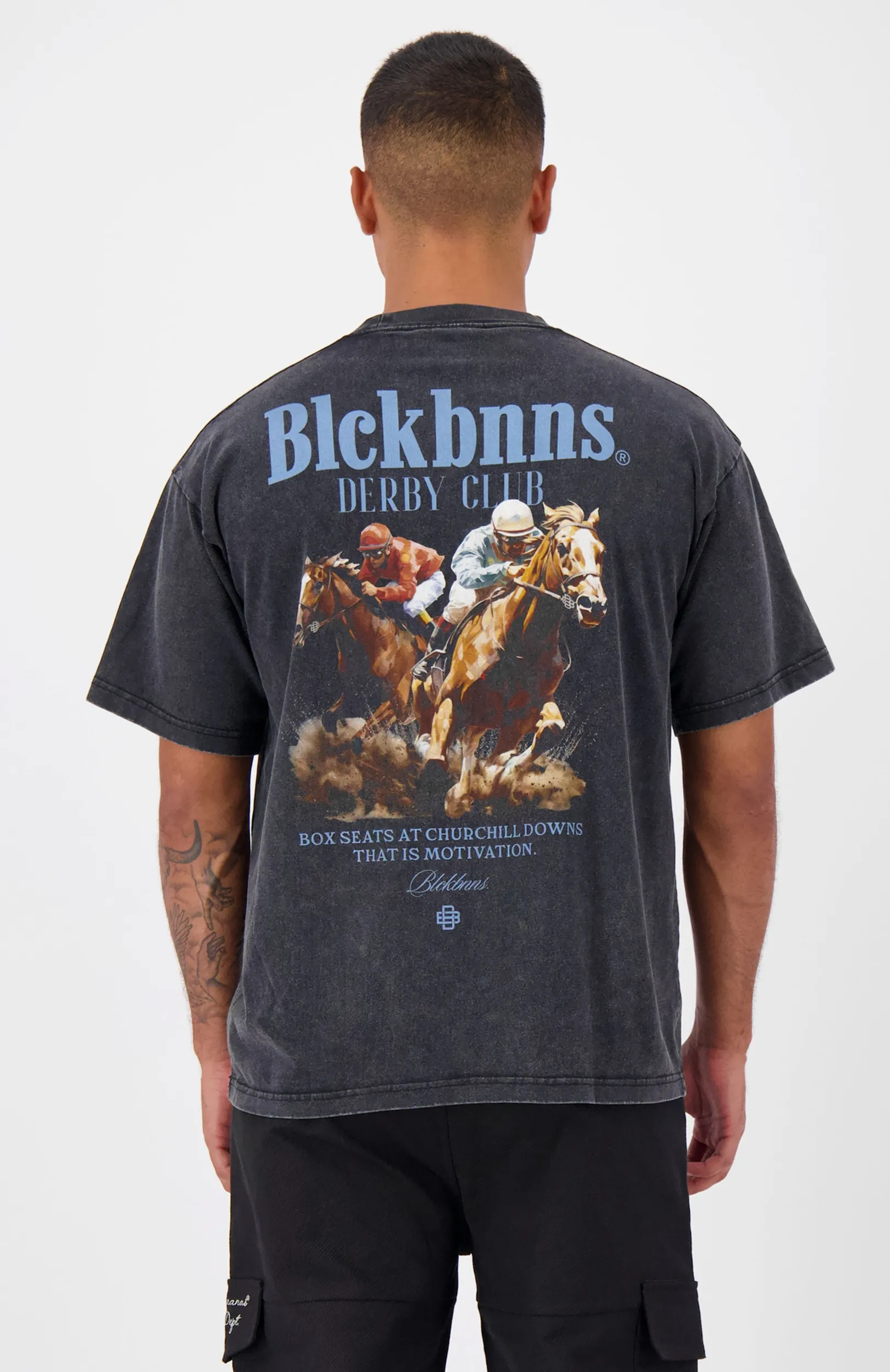 DERBY CLUB T-SHIRT | Zwart