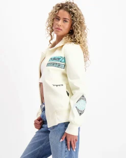 DESERT RACE VARSITY JACKET | Beige