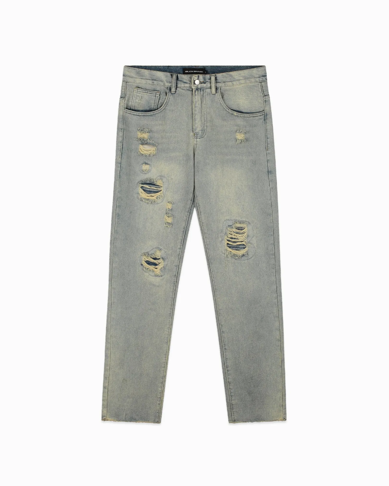 DISTRESSED DENIM | Blauw