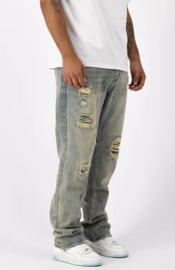 DISTRESSED DENIM | Blauw