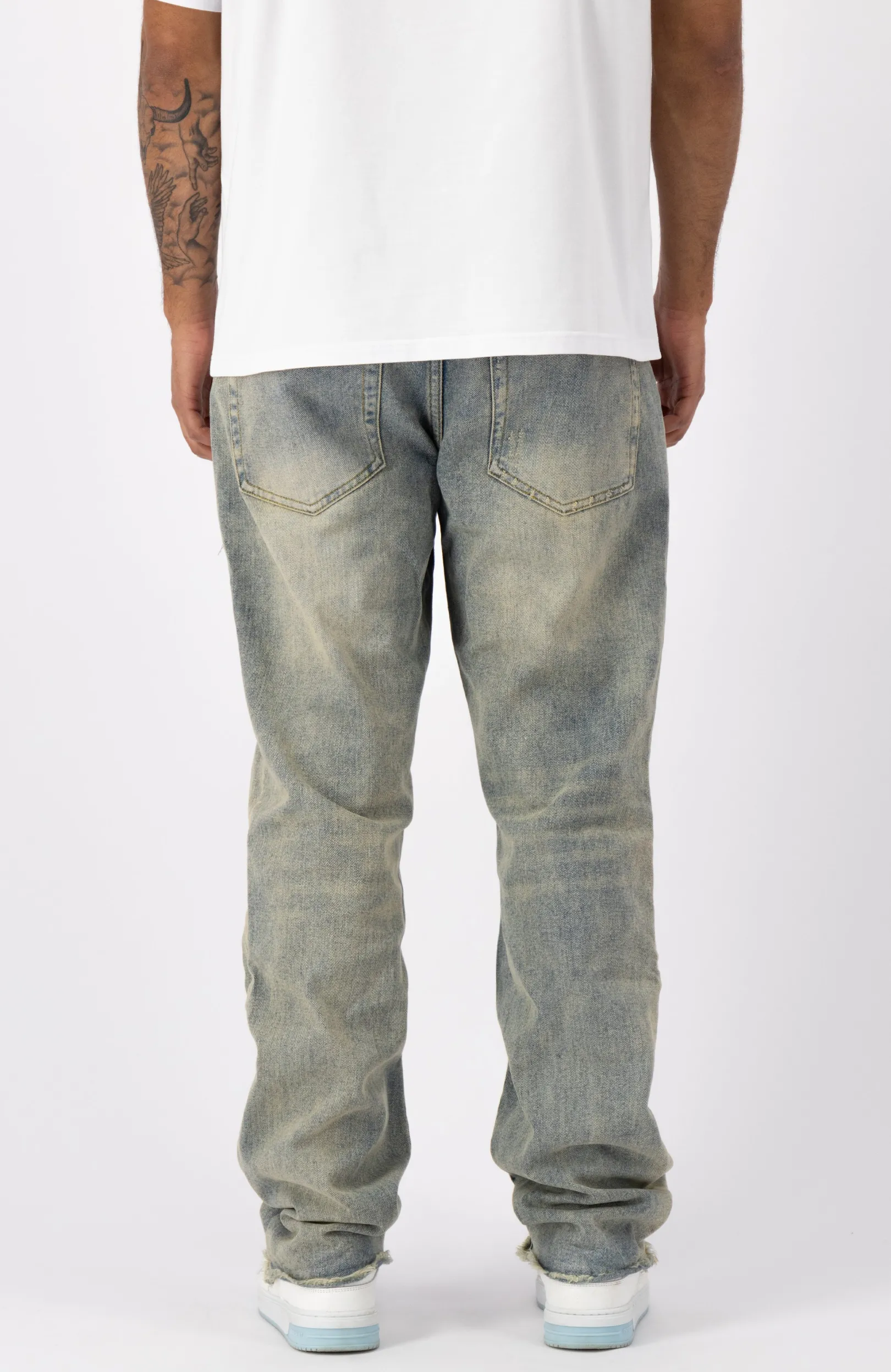 DISTRESSED DENIM | Blauw