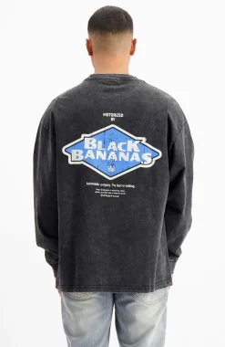 GEWICHT LONGSLEEVE | Zwart