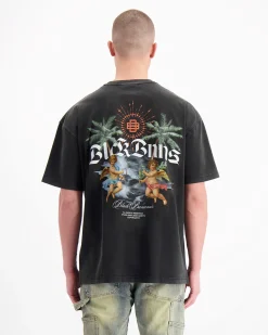 HEAVEN T-SHIRT | Zwart