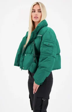 INITIAL BELT JACKET | Groen