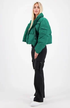 INITIAL BELT JACKET | Groen