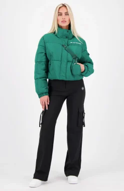 INITIAL BELT JACKET | Groen