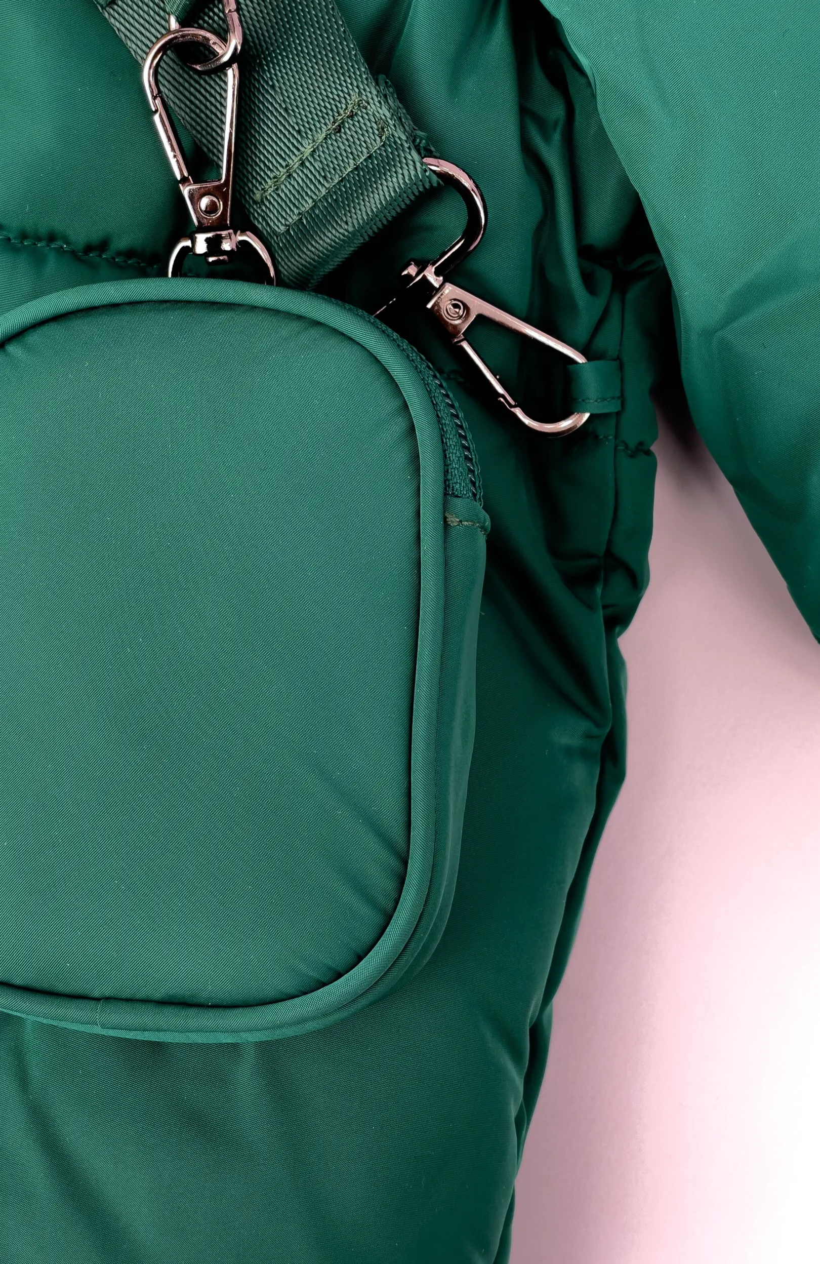 INITIAL BELT JACKET | Groen