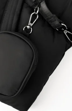 INITIAL BELT JACKET | Zwart