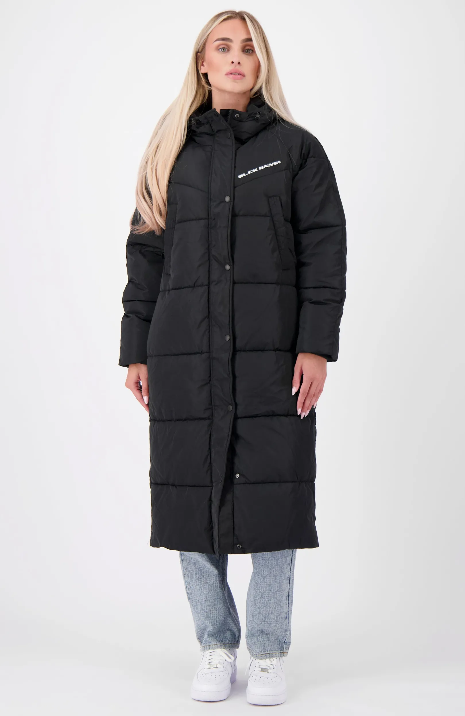 INITIAL COACH JACKET | Zwart