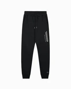 INITIAL GLOW SWEATPANTS | Zwart
