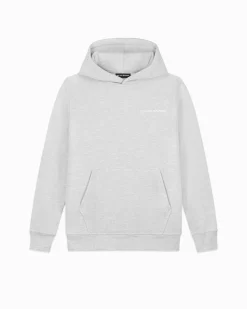 INITIAL HOODIE V2 | Grijs gemêleerd