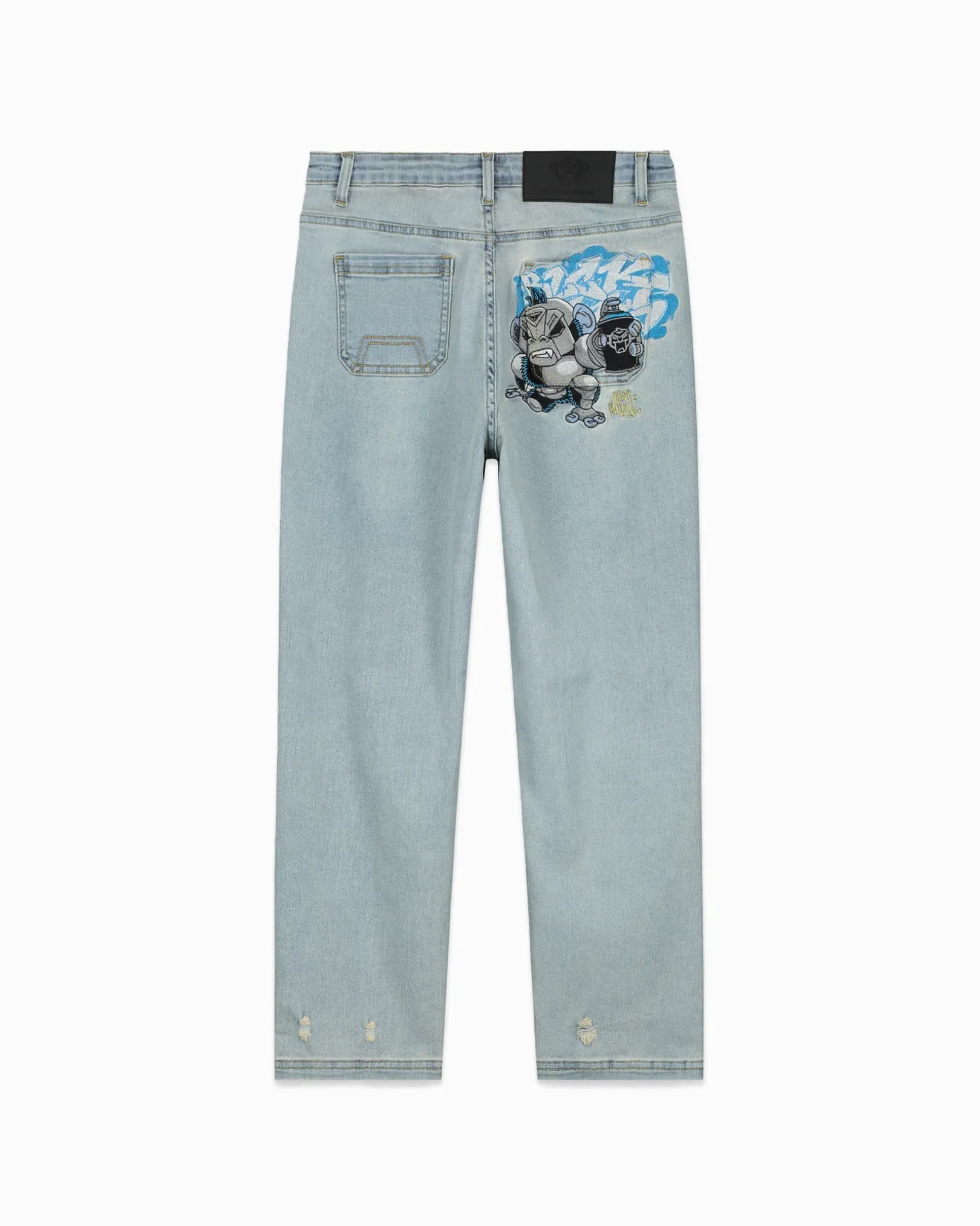 JR. GRAFFITI 3D DENIM | Blauw