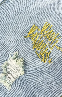 JR. GRAFFITI 3D DENIM | Blauw