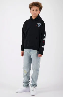 JR. GRAFFITI 3D DENIM | Blauw