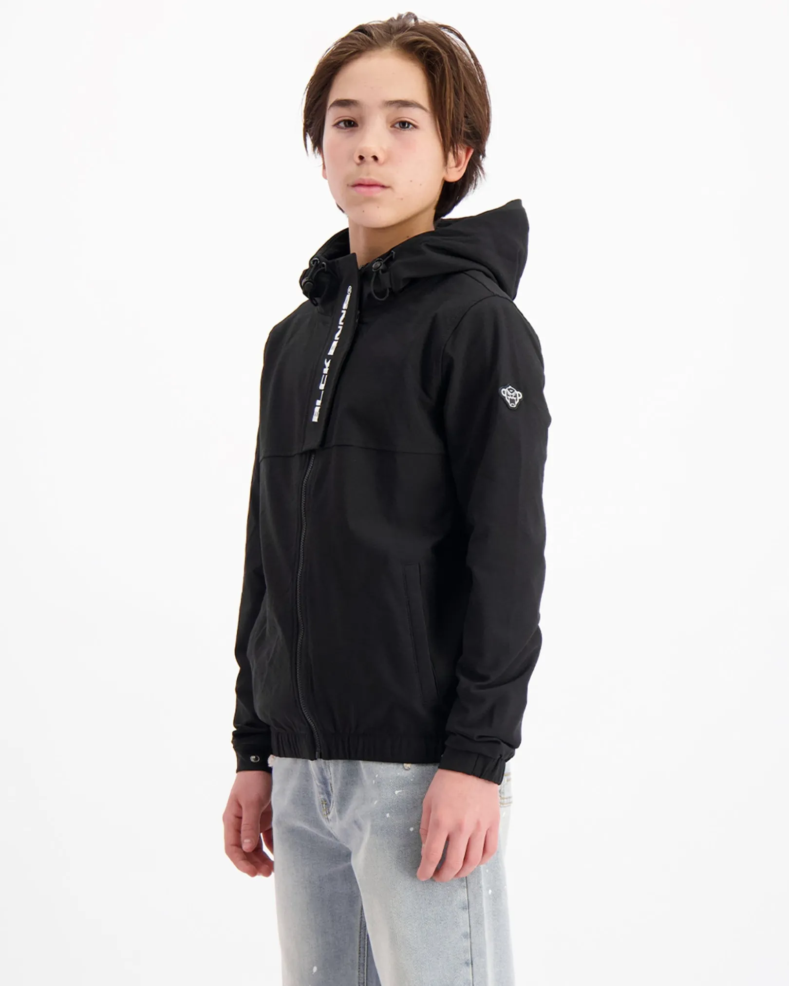 KIDS ANORAK JACKET | Zwart