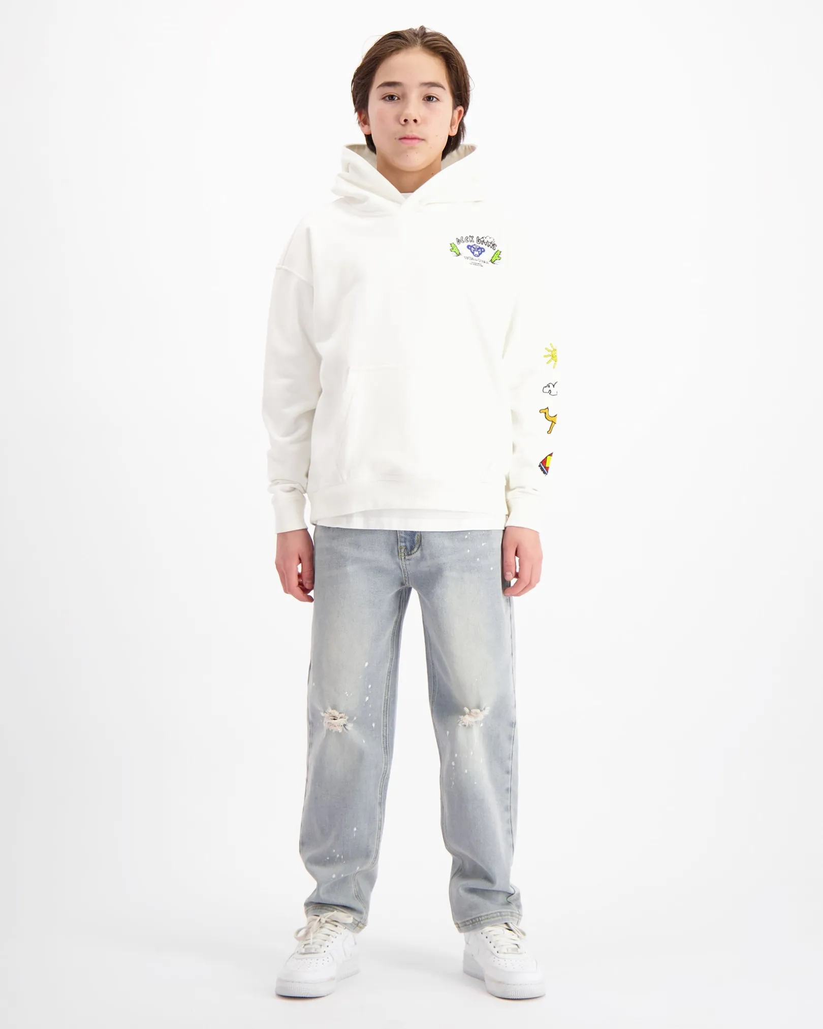 KIDS CRAYON HOODIE | Wit