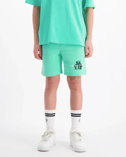 KIDS 3D CONVOY SWEATSHORTS | Groen