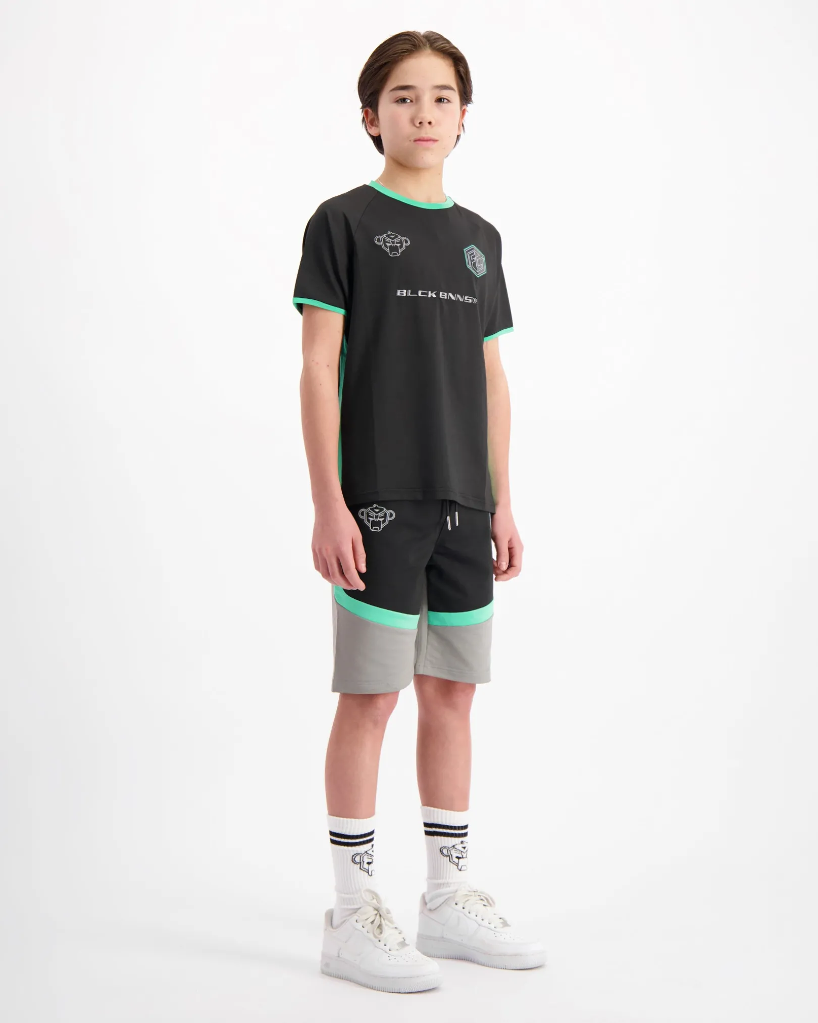 KIDS FOOTBALL SET | Zwart