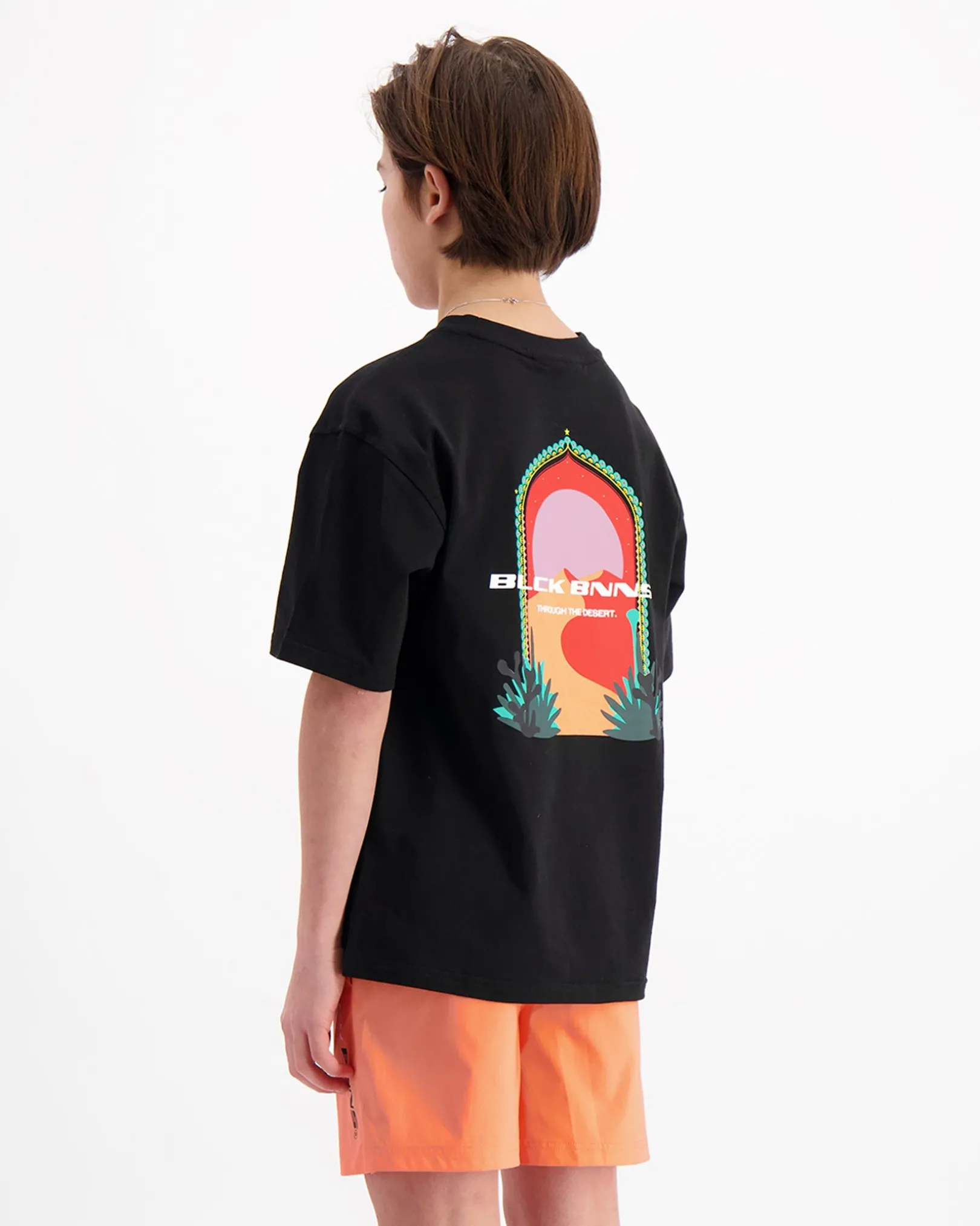 KIDS PASSAGE T-SHIRT | Zwart