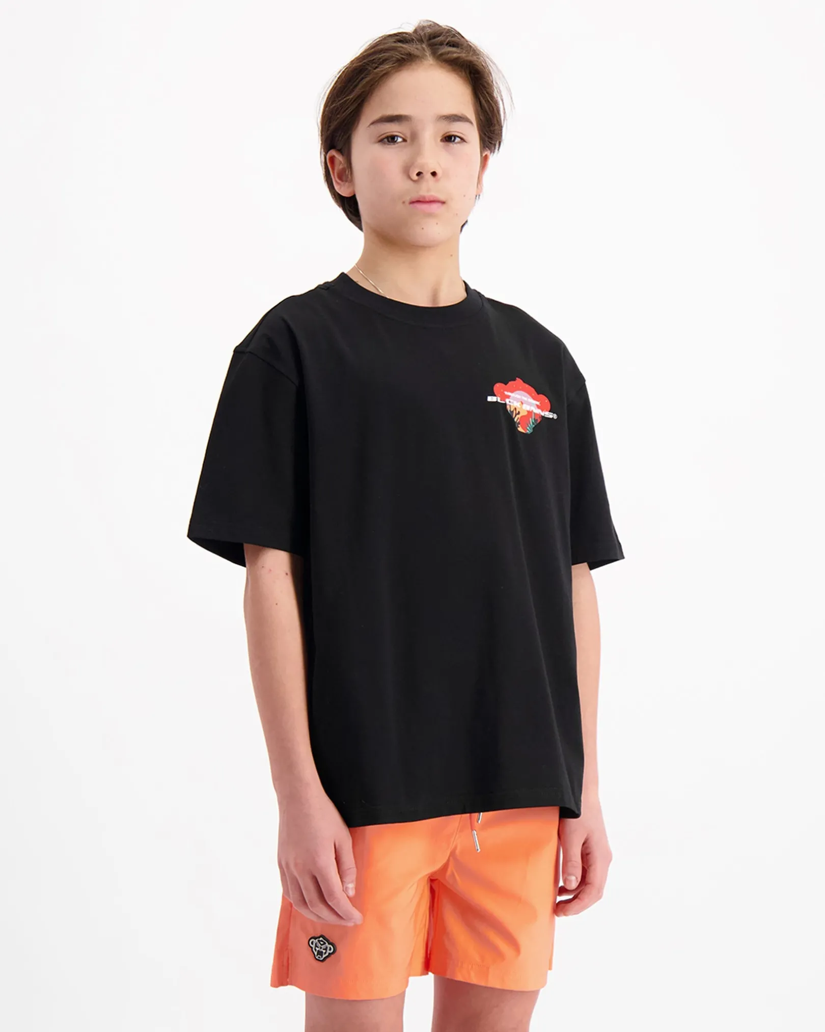 KIDS PASSAGE T-SHIRT | Zwart