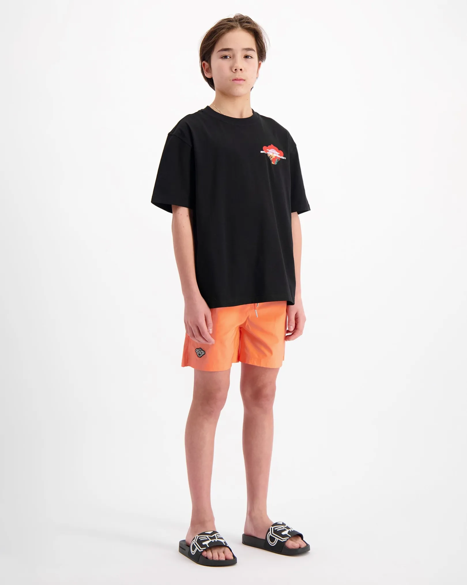 KIDS PASSAGE T-SHIRT | Zwart