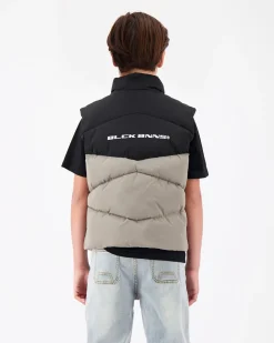 KIDS PEEK BODYWARMER | Grijs/Zwart