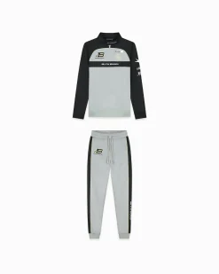 KIDS RACE TRACKSUIT | Grijs