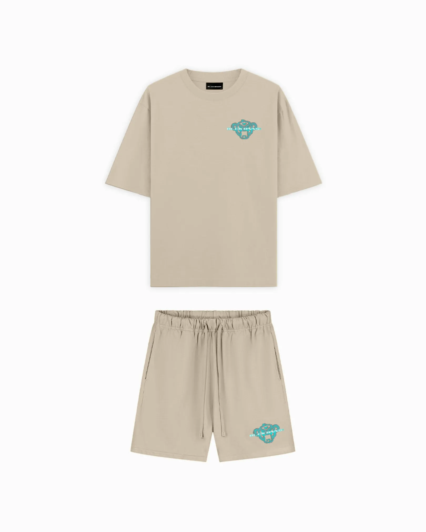 KIDS SKETCH TWINSET | Taupe