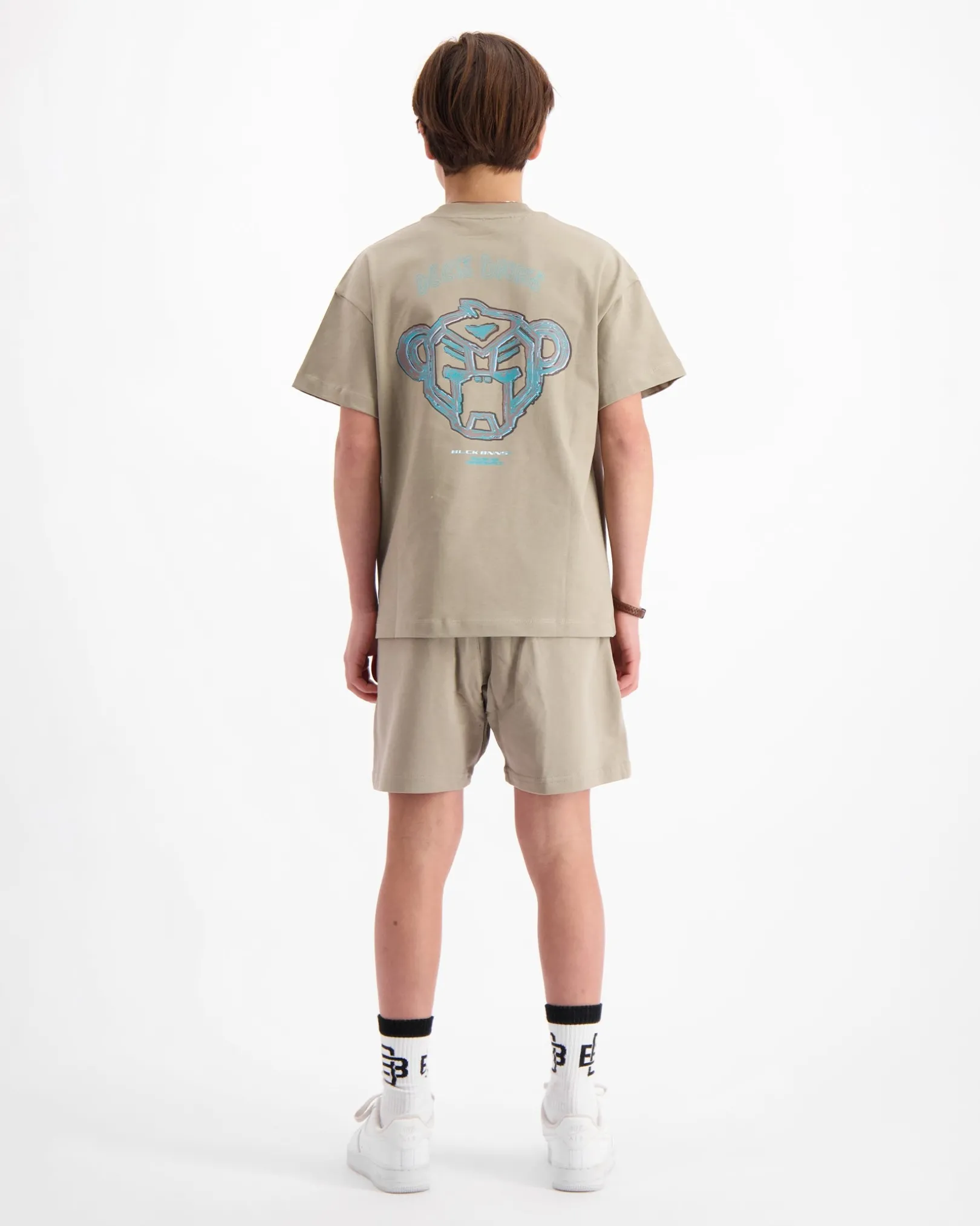 KIDS SKETCH TWINSET | Taupe