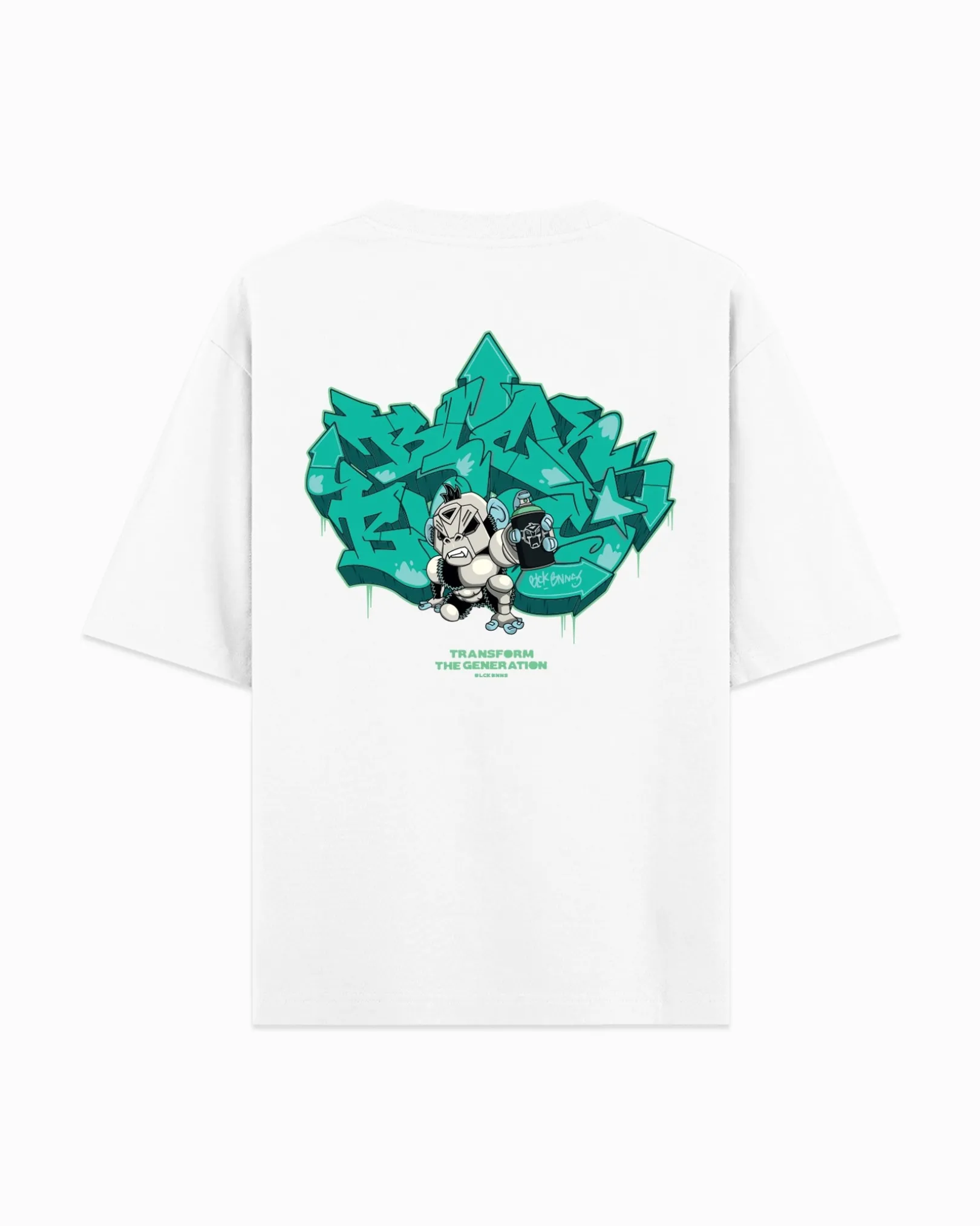 KIDS SPRAYED T-SHIRT | Wit